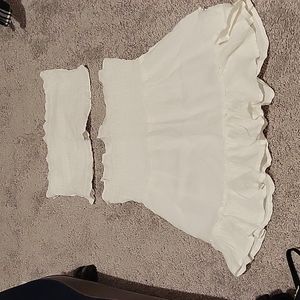 White summery co-ord